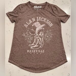 Alan Jackson Nashville T Shirt Size Small‎